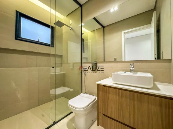 Imagem Casa Térrea Alto Padrão em Condomínio Nobre de Indaiatuba – 4 Suítes