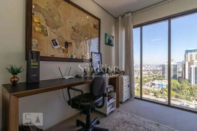 Imagem Apartamento à venda com 258m², 4 quartos e 3 vagas- Alphaville Industrial-Barueri/SP