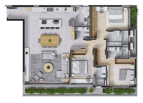 Imagem Apartamento 2 Dormitórios para venda em Florianópolis - SC