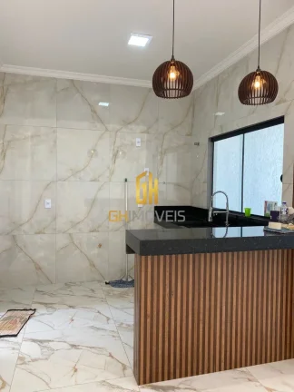 Imagem Casa com 3 quartos no Residencial Antônio Barbosa , em terreno com 150m² com 105m² de área const...