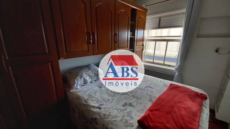 Imagem Apartamento com 3 dormitórios à venda, 110 m² por R$ 580.000 - Aparecida - Santos/SP Frente vista livre