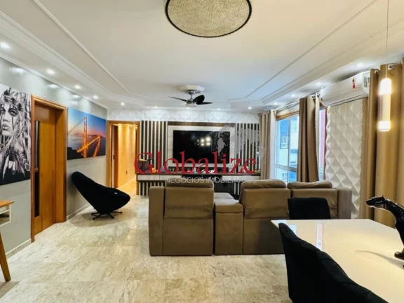 Imagem Apartamento à venda com 123m², 3 quartos, 1 suíte, 2 vagas, elevador por R$1.230.000,00 no Gonzaga em Santos