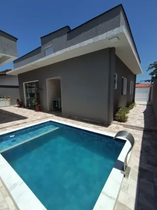 Imagem Casa para Venda em Itanhaém, Balneário Verde Mar, 3 dormitórios, 1 suíte, 3 banheiros, 4 vagas