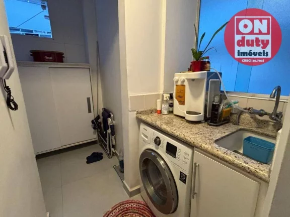 Imagem QUADRA DA PRAIA Apartamento com 1 dormitório à venda, 59 m² - Boqueirão - Santos/SP