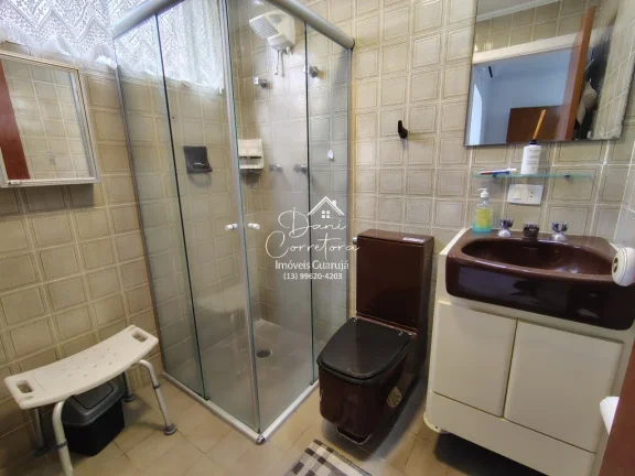 Imagem Apartamento de 3 quartos com suíte na Pitangueiras, Guarujá-SP: 134m², 2 salas, 3 banheiros e 1 vaga de garagem!