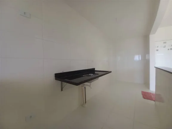 Imagem Apartamento em Praia Grande com vista parcial para o mar, 02 dormitórios