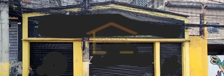 Imagem Galpão, 150m² em terreno de 400m², porta de aço. 

Excelente localização.