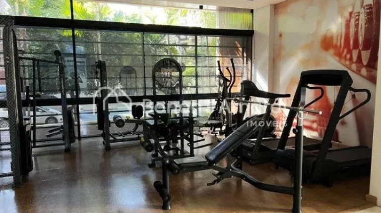 Imagem Apartamento possui 57m², 1 suíte com ar condicionado lavabo 1 vaga de garagem todo planejados e co...