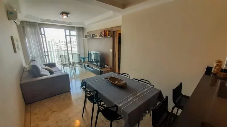 Imagem Apartamento com 3 dormitórios à venda, 90 m² - Pitangueiras - Guarujá/SP