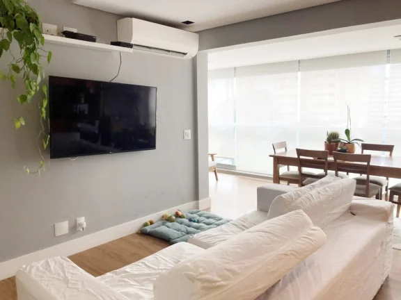 Imagem Apartamento 68M², 2Q, 1 Suíte, 2 Banheiros, 2 Vagas, Varanda Gourmet, Teto rebaixado em Gesso, Academia, Churrasqueira, Piscina Adulto e Infantil.