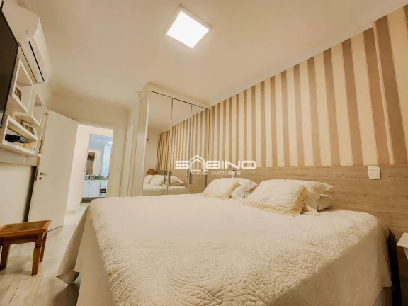 Imagem Apartamento Pé na Areia Frontal a venda, com 3 dormitórios 96m², 2 vagas - em Riviera de São Lourenço Bertioga S/P