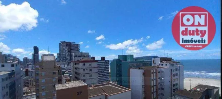 Imagem Cobertura Triplex vista mar 321 m² por R$ 3.400.000 - José Menino - Santos/SP