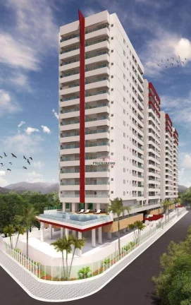 Imagem Apartamento à venda, 111 m² por R$ 760.000,00 - Vila Caiçara - Praia Grande/SP