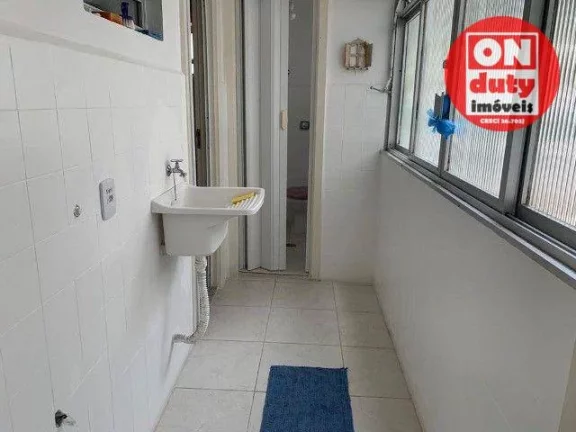 Imagem Apartamento com 3 quartos a 2 quadras da praia -110 m² por R$ 330.000 - Enseada - Guarujá/SP