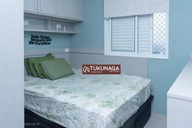 Imagem Apartamento com 2 dormitórios à venda, 59 m² por R$ 470.000 - Picanco - Guarulhos/SP