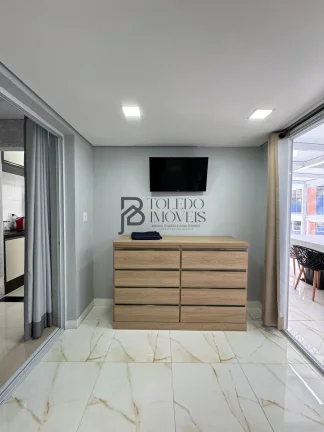 Imagem Apartamento Porteira Fechada de 3 Dormitórios sendo 1 Suíte no bairro Aviação - Praia Grande