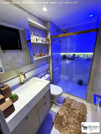 Imagem Apartamento para Locação em Salvador, Pituba, 2 dormitórios, 2 suítes, 3 banheiros, 3 vagas