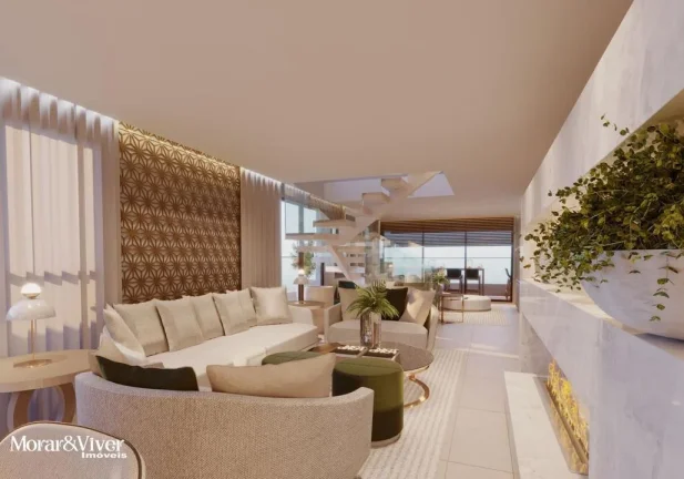 Imagem Cobertura Duplex para Venda em Curitiba, Água Verde, 4 dormitórios, 2 suítes, 4 banheiros, 3 vagas