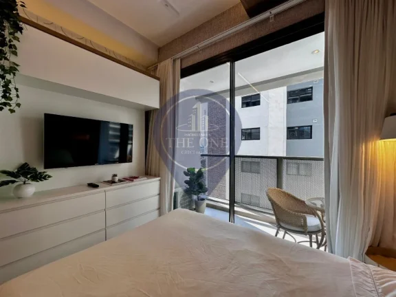 Imagem Studio de Luxo em Moema: 1 Quarto, 1 Suíte, 1 Banheiro - 27m² em São Paulo-SP