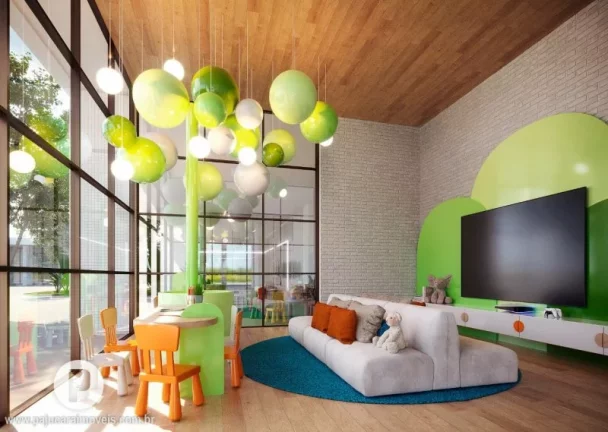 Imagem 03 quartos 86m² c/ Varanda Gourmet, Beira Mar de Jacarecica