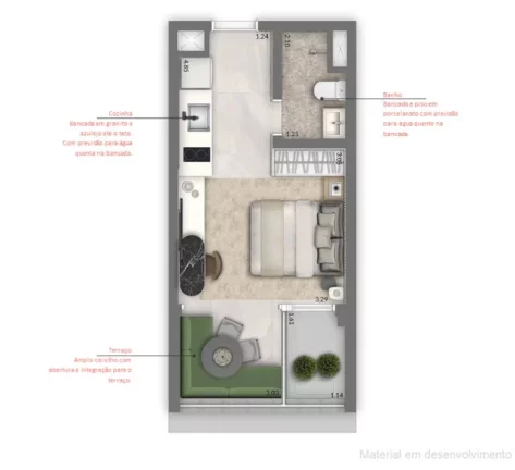 Imagem Trinity Vila Clementino Smart - Residencial