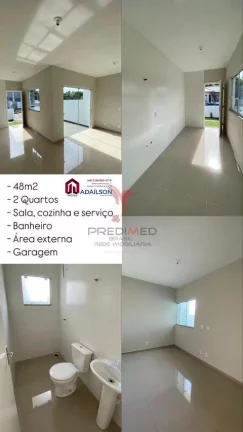 Imagem Linda Casa Geminada, Em Forquilhas, São José SC