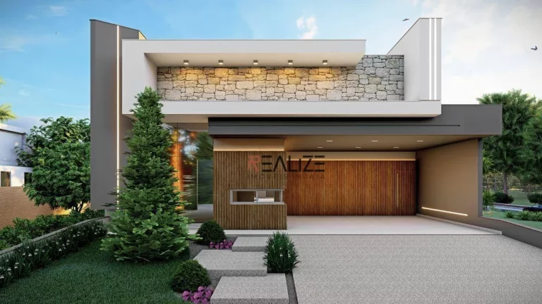Imagem Casa Moderna a Venda em Condomínio Nobre de Indaiatuba/SP – 195 m² por R$ 2.100.000