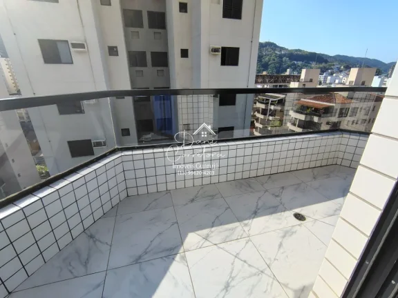 Imagem Apartamento com vista para o mar e lazer na Enseada, Guarujá-SP: 3 quartos, 1 suíte, 2 salas, 2 banheiros, 1 vaga, 106m². Venha conferir!