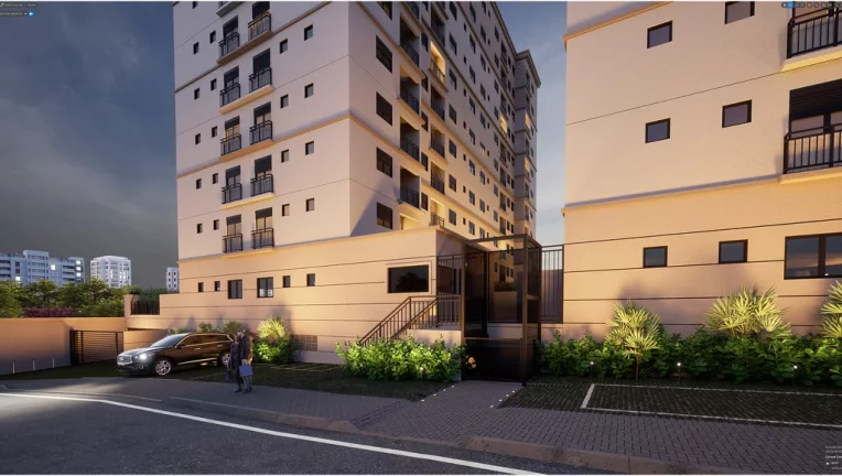 Imagem Apartamento com 2 Quartos à Venda, 56 m² em Vila Palmares - Santo André