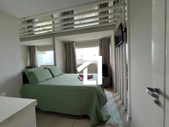 Imagem Apartamento | Trapiche da Barra | 1 Quarto | 45M2 | Mobiliado | Varanda | Nascente | 1 Vaga