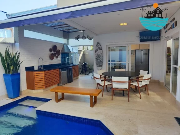 Imagem Casa a Venda juquehy, Aluguel de Temporada, 4 suítes, piscina e churrasqueira privativa, 05 banheiros, máx. 10 pessoas | Juquehy Imobiliária