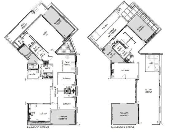 Imagem Cobertura duplex com 663,74m2, 4 suítes e 6 vagas à venda em São Paulo, Jardins