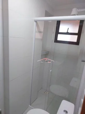 Imagem Apartamento com 2 dormitórios para alugar, 68 m² por R$ 4.000,02/mês - Canto do Forte - Praia Grande/SP