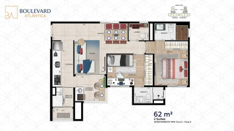 Imagem Apartamento para Venda em Santo André / SP no bairro Vila Valparaíso