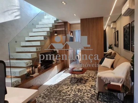 Imagem Cobertura Duplex totalmente mobiliada com 80m² decorada em plena Rua Bahia.