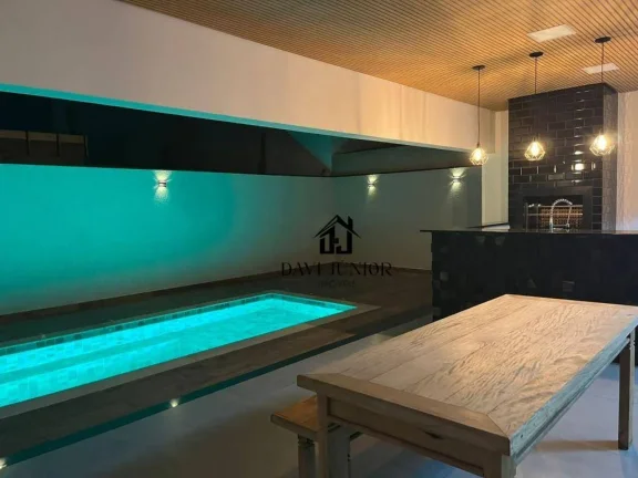 Imagem Casa com 3 suítes sendo 1 master, 302 m² - venda por R$ 2.200.000 ou aluguel por R$ 11.000/mês - Condomínio Residencial Sun Lake - Sorocaba/SP