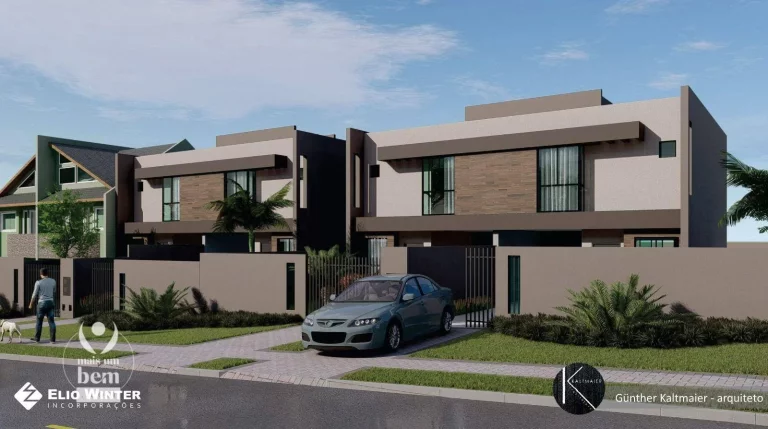 Imagem Sobrado com 3 quartos, sendo 1 suíte com Closet, 112 m² á venda por R$ 769.000 - Atuba - Curitiba/PR