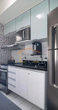 Imagem Apartamento com 47 m² de área útil, 1 dormitório, sendo 1 suíte, banheiro, ar-condicionado, ár...