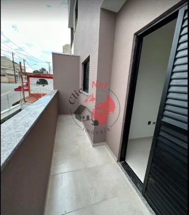 Imagem Apartamento Novo com sacada e quintal em Prédio sem Condomínio à Venda no bairro Jardim Alvorada, Santo André