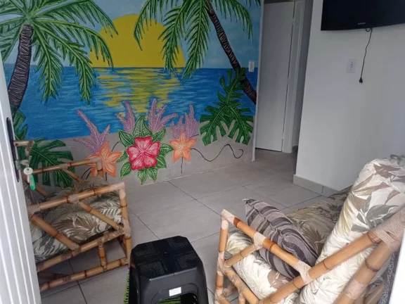 Imagem Casa com 2 dorms, Caiçara, Praia Grande - R$ 590 mil, Cod: 2518