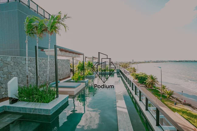 Imagem Flat Studio com varanda / sacada a beira mar no Bessa - FL0251