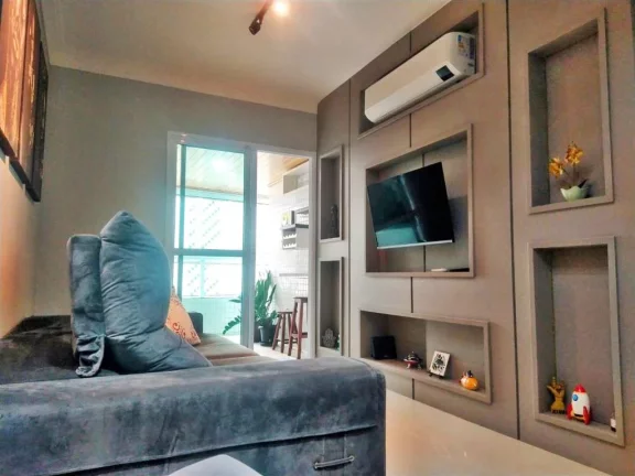 Imagem APARTAMENTO COM 87 m² - AVIAÇÃO - PRAIA GRANDE SP