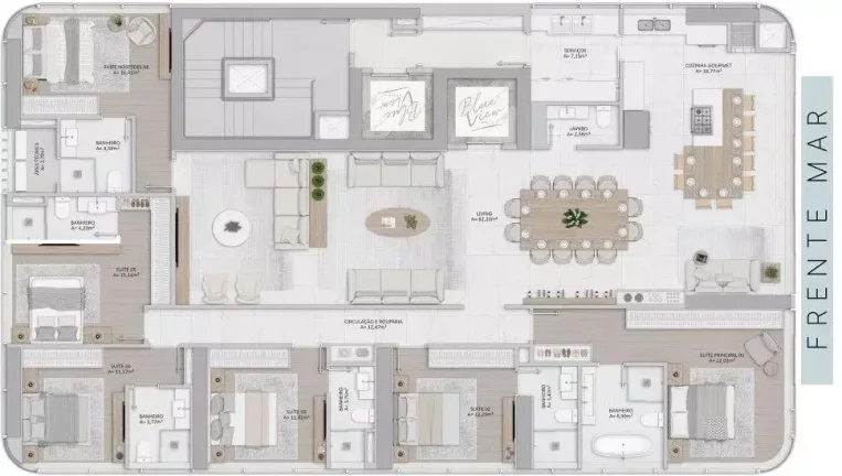 Imagem Blue View Tower - Apartamento à venda no bairro Centro - Balneário Camboriú/SC