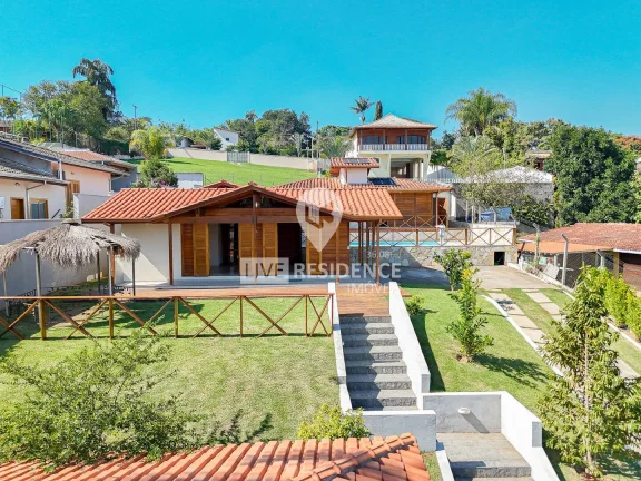Imagem casa em condomínio com piscina Itatiba