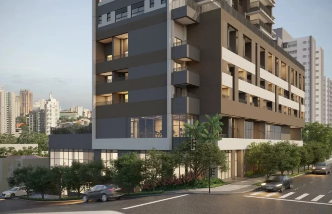Imagem Apartamento para Venda em São Paulo, Pinheiros, 2 dormitórios, 1 suíte, 1 banheiro, 1 vaga