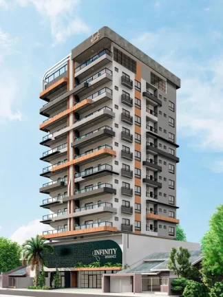 Imagem Apartamento com 1 suíte mais 1 dormitório na quadra mar no bairro Meia Praia em Navegantes a venda com a Adriano Carpes Imóveis