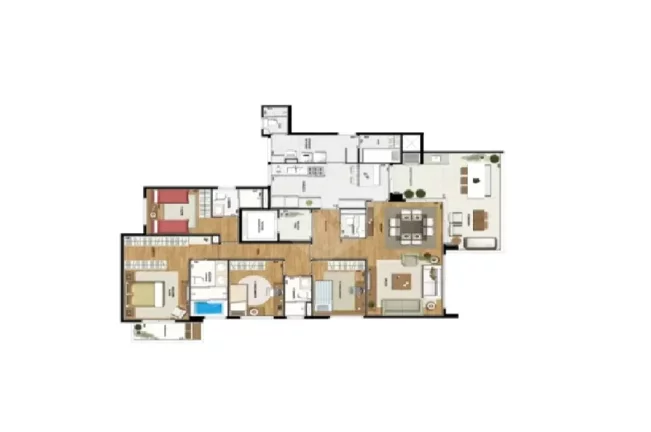 Imagem Apartamento à venda com 4 quartos, sendo 2 suítes, no condomínio The Address, São Paulo - SP