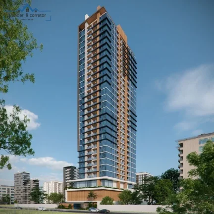 Imagem Apartamento à venda no Centro de Foz do Iguaçu-PR: 1 quarto, 1 banheiro, 1 vaga de garagem, 56,00m² de área.