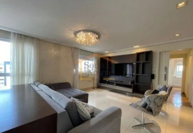Apartamento 3 dormitórios, sendo 3 suítes, escritório, sala 2 ambientes, varanda gourmet, lavabo,...