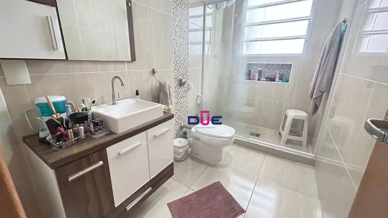 Imagem Apartamento com 3 dormitórios à venda, 104 m² por R$ 535.000 - Gonzaga - Santos/SP